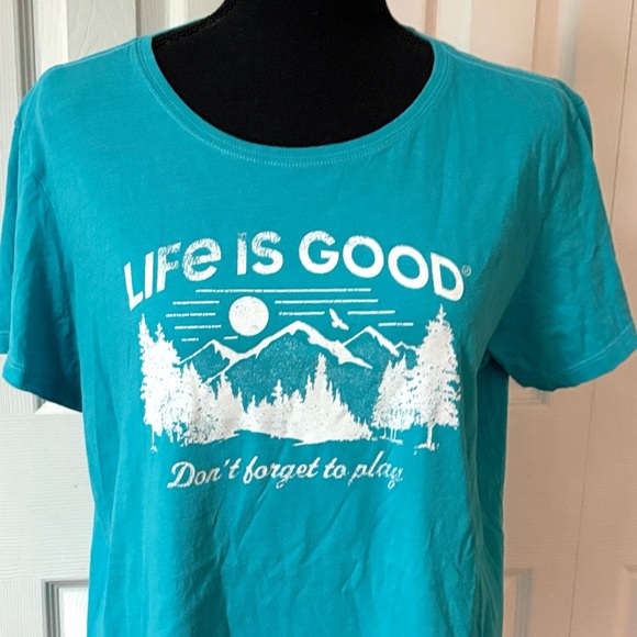 Life is Good Crusher Lite 'Don't Forget To Play' Tee - Picture 10 of 12